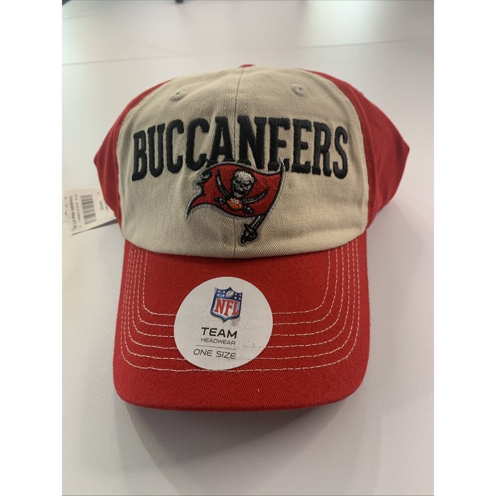NFL Team Apparel Tampa Buccaneers Hat One Size Mens